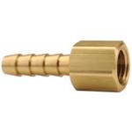 Lead Free Brass Female 45°SAE/37°JIC Swivel x Hose Barb